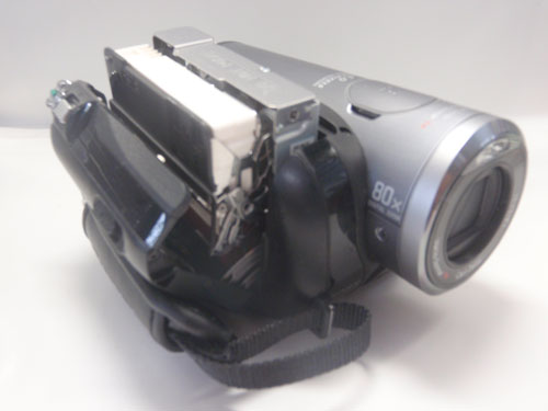 ソニービデオカメラ SONY HANDYCAM HDR-HC3 HDV 1080i/mini 4.0 MEGA PIXELS 2006年製